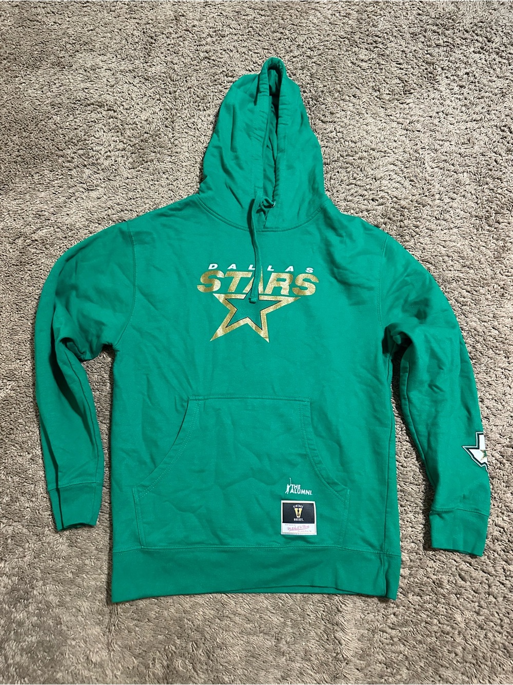 Vintage NHL Mitchell & Ness Dallas Stars “Modano” hoodie 00s size medium